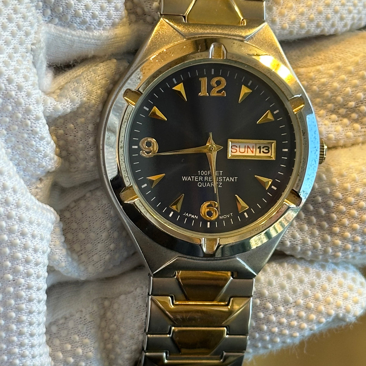 Reloj Hombre 301 Azul Pulsera Expansible para Muñeca Mediana a Grande sobre 17,5cm Año 2003 — fotografía adicional 8