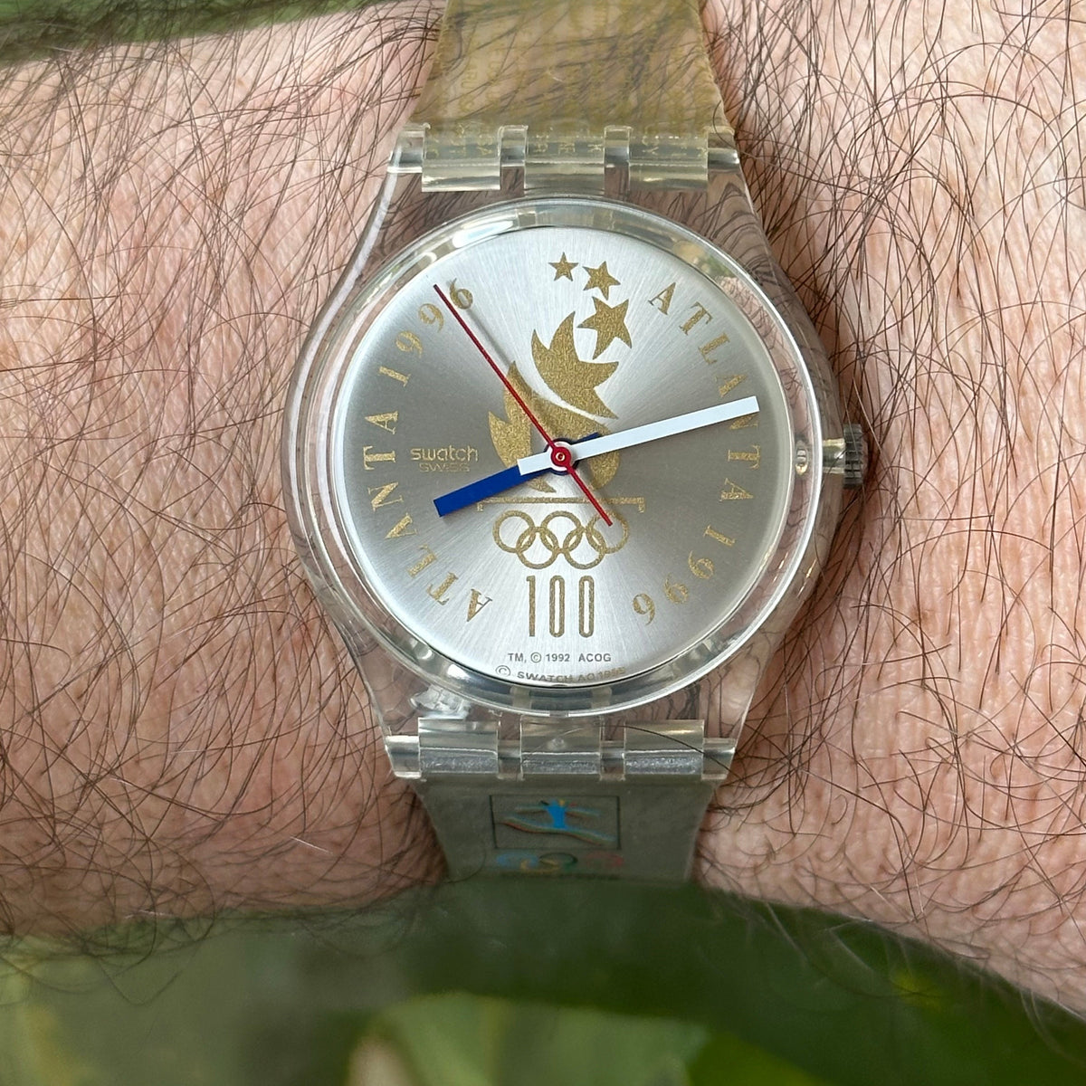 Swatch South African Olympic Team GZ150S Atlanta 1996 Full Set Año 1996 ÚNICO Y ESCASO — IMG_9578.jpeg