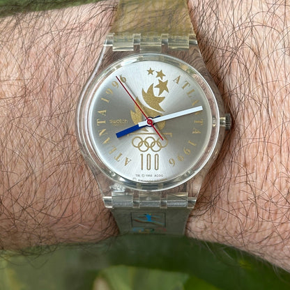 Swatch South African Olympic Team GZ150S Atlanta 1996 Full Set Año 1996 ÚNICO Y ESCASO — IMG_9578.jpeg