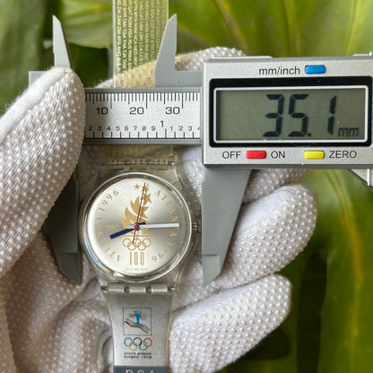 Swatch South African Olympic Team GZ150S Atlanta 1996 Full Set Año 1996 ÚNICO Y ESCASO — IMG_9602.jpeg