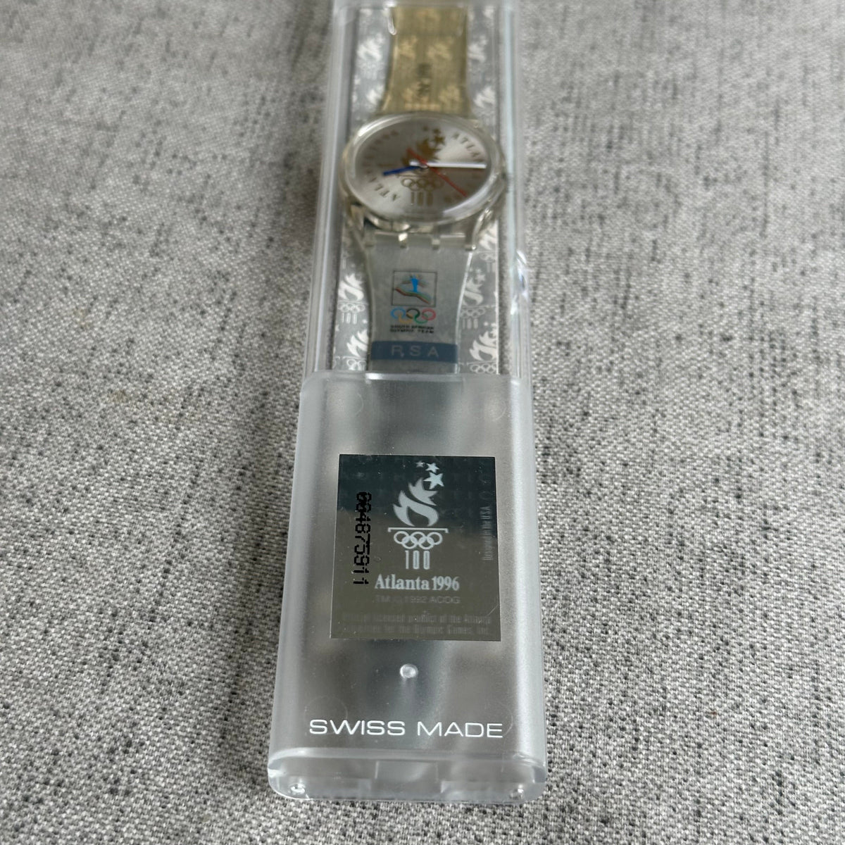 Swatch South African Olympic Team GZ150S Atlanta 1996 Full Set Año 1996 ÚNICO Y ESCASO — IMG_9606.jpeg