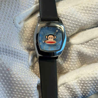 Reloj Paul Frank Julius Mujer PF1078 Cristal Impreso Celeste Año 2002 Ilustración Pop ESCASO — IMG_9789.jpeg