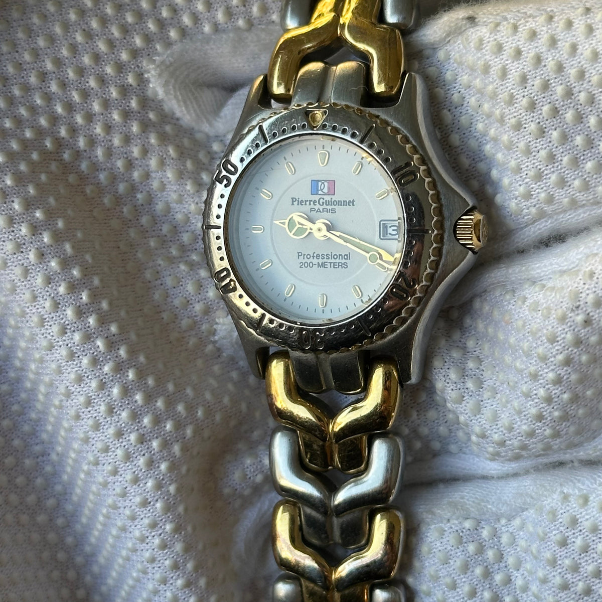Reloj Pierre Guionnet PARIS Professional Mujer SL201W Bicolor DIVER Año 1997