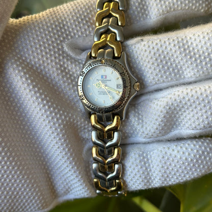 Reloj Pierre Guionnet PARIS Professional Mujer SL201W Bicolor DIVER Año 1997