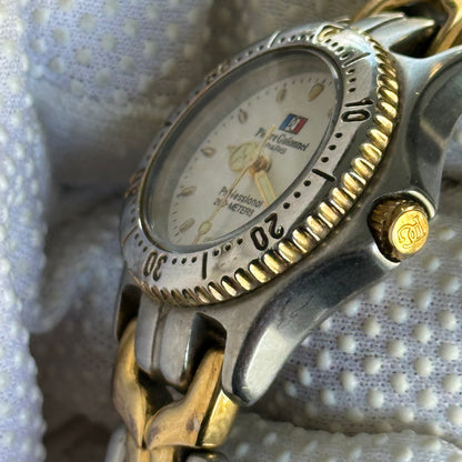 Reloj Pierre Guionnet PARIS Professional Mujer SL201W Bicolor DIVER Año 1997