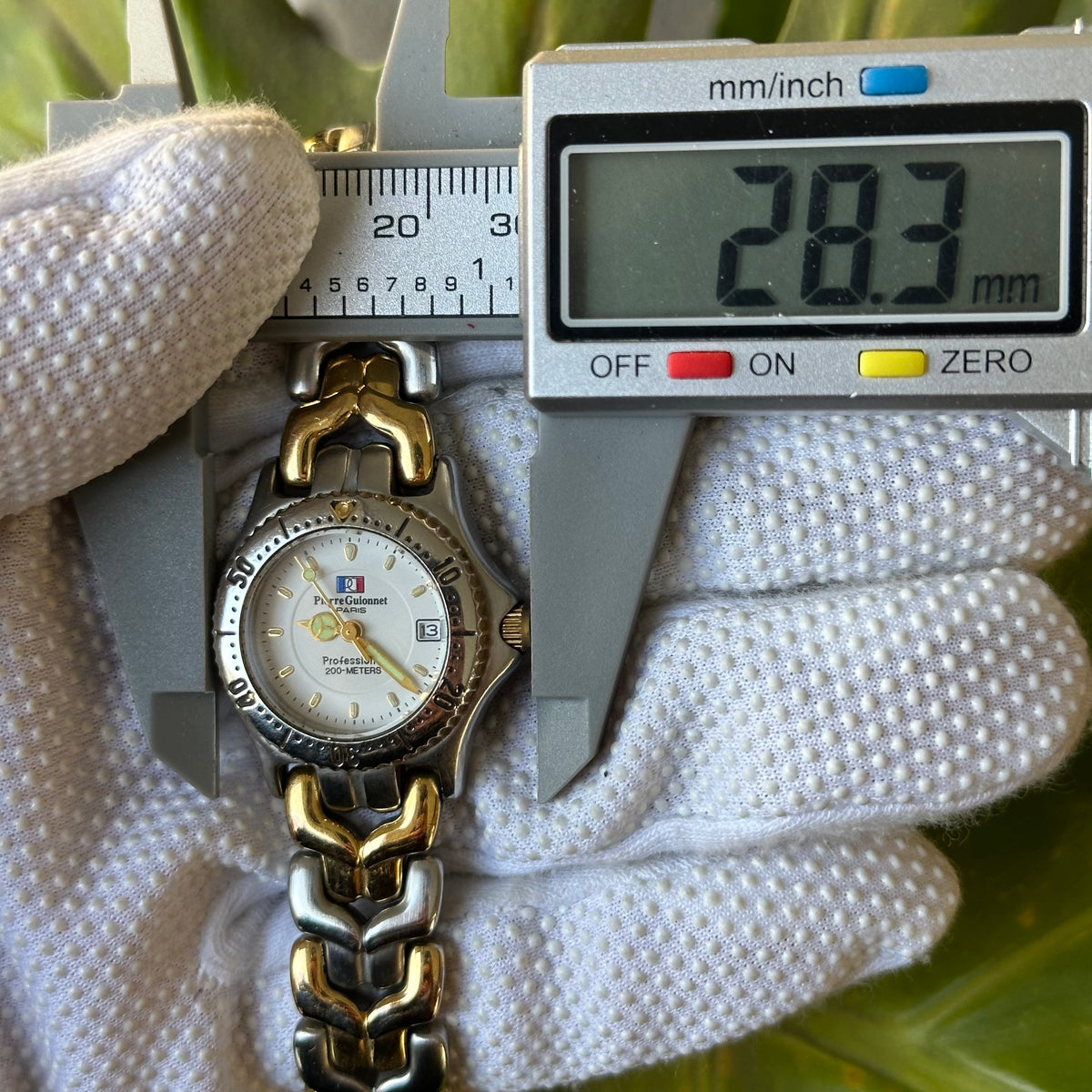 Reloj Pierre Guionnet PARIS Professional Mujer SL201W Bicolor DIVER Año 1997